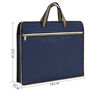 RTS Bulk Mixed Order Large Capacity Office File <b>Bag</b> Business Briefcase Double Layers Zipper Conference <b>Bag</b> Storage <b>Bag</b> - Product Image 2