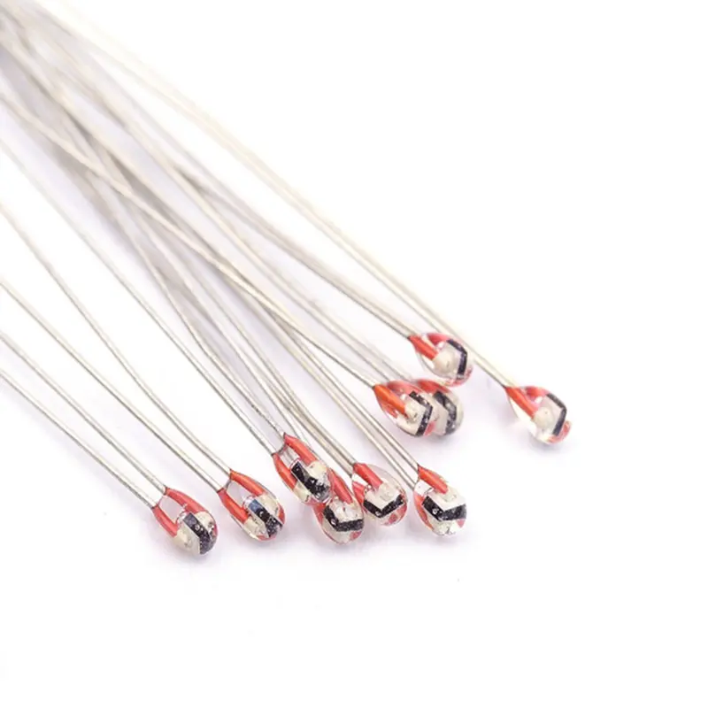 Tùy Chỉnh Thiết Kế Ntc Thermistor 10K 3935 Glass Niêm Phong Thermistor Cho Thiết Bị Gia Dụng Thông Minh