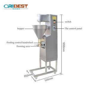 2019 elettrico automatico polpetta forma/acciaio inox polpetta maker strumento - Product Image 3