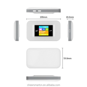 Módem de Bolsillo 4G Personalizado ChiWay, Hotspot Portátil 4G Desbloqueado, Router SIM con Pantalla LED LCD, 150Mbps 300Mbps WiFi6, para Viajes y Campamentos al Aire Libre - Product Image 3