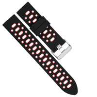 22mm Sport Bracelet de montre en caoutchouc Bracelet de montre en silicone pour Omega pour Rolex pour Cartier pour Panerai de Chine Fournisseur