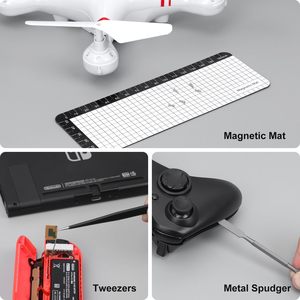 Mini <span class=keywords><strong>tournevis</strong></span> électrique <span class=keywords><strong>avec</strong></span> 64 embouts de précision S2, 5 réglages de couple, 4 lumières LED, garantie à vie et magnétiseur - Product Image 3