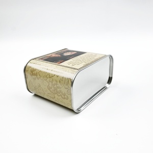 Boîte en métal rectangulaire plate personnalisée imprimée avec bec verseur à vis, boîte en métal pour l'emballage de spiritueux, de whisky, de vin et d'alcool. - Product Image 6