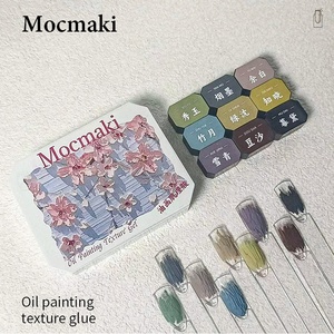 Gel UV <span class=keywords><strong>de</strong></span> construction 3D acrylique gravé camouflage effet peinture à l'huile Mocmaki 2026 – Vente en gros - Product Image 2