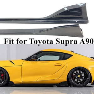 Per Toyota A90 A91 Supra AG minigonne laterali in fibra di carbonio 2019 - Product Image 2