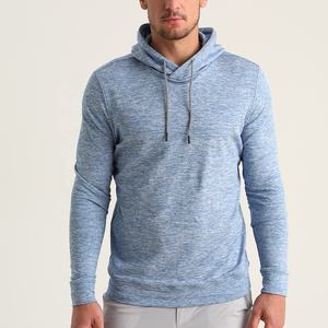 도매 고품질 남성용 폴리에스터 나일론 무지 사방 스판 컴포트 핏 액티브 헤더 퍼포먼스 골프 후드 - Product Image 5