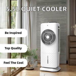 Ventilador enfriador de aire eléctrico portátil de 5,5 l, Control Digital con oscilación de bajo ruido para uso doméstico y hotelero, nueva condición - Product Image 3