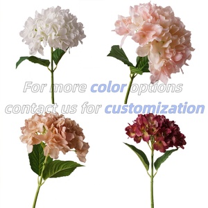 Nhà Máy đặc biệt cung cấp hoa nhân tạo Hydrating cảm ứng nhân tạo <span class=keywords><strong>Hydrangea</strong></span> 37cm 18.5inch trang trí nội thất cho lễ hội lễ kỷ niệm - Product Image 2