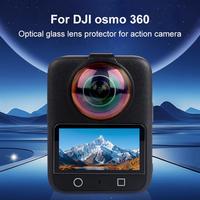Untuk DJI Osmo 360 PULUZ Pelindung Lensa Kaca Tempered Optik Penutup Pelindung Lensa Anti Guncangan