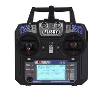 Émetteur-récepteur RC FLYSKY FS-i6X 2,4 GHz Mode 2 avec câble de mise à niveau pour drone de course et bateau RC