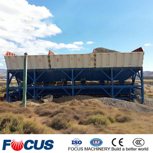 Impianto di Dosaggio con 4 Contenitori da 120m3/h, Tramoggia per Aggregati, Dosatore per Cemento PLD, Tramoggia per Sabbia e Pietra in Vendita - Product Image 2