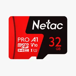 Netac Pro P500 SDXC Micro TF SD Card 128GB 256GB 64GB Memory Card U3 V30 Up to 100MB/s 32GB 16GB SD Card U1 PC Video Phone