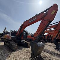 Excavatrice sur chenilles Doosan DX225LCA d'occasion, 22 tonnes, excavatrice sur chenilles d'occasion, d'origine coréenne, en bon état, excavatrice hydraulique