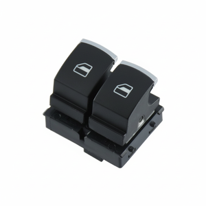 สวิตช์กระจกไฟฟ้าอัตโนมัติแบบคู่ ด้านซ้าย สำหรับรถยนต์ VW Caddy Eos Polo รุ่น Chrome 5k3959857 ใช้ได้กับรถยนต์ทั่วไป ผลิตในตุรกี - Product Image 2