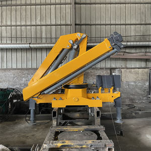 Hydraulischer LKW-Aufbaukran mit Teleskopausleger für kleine Schiffe und Boote zu verkaufen - Product Image 3