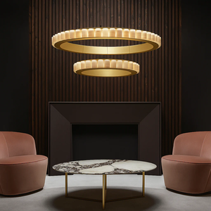 Lustre en cristal de style français luxueux, design moderne, hauteur réglable, acier inoxydable, LED blanc chaud, plafonnier 220V, villa, chambre - Product Image 2