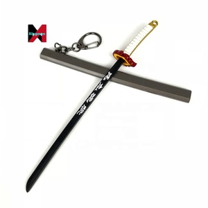 Juguete De Katana Catanas Espada Venta caliente 17Cm Demoned a Slayer Cosplay Kamado Tanjirou Agatsuma Zenitsu Metal Toy Anime Sword - Product Image 2