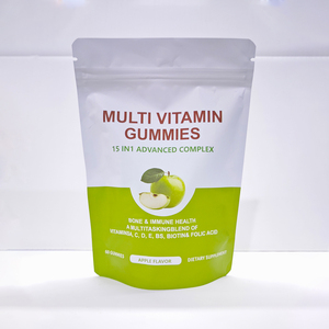 Caramelle Gommose Multivitaminiche con Complesso Completo di Vitamine e Minerali per Energia Quotidiana, Immunità e Benessere Generale - Product Image 1