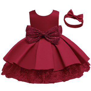 Robe de baptême tutu LZH pour bébé, vêtements pour enfants, robe de princesse pour petite fille, robe de soirée pour mariage - Product Image 4