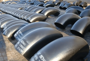 מרפק פלדה פחמנית 2-20 אינץ' מחושל A105 Q235 עיצוב פלדה ASME B16.9 ריתוך קתני 45/90 מעלות - Product Image 4