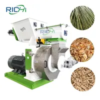 Высококачественная машина для производства гранул из кокосового волокна RICHI для рисовых отрубей, пшеничных отрубей, хлопковых семян