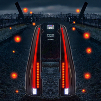 Feux arrière LED rouges TYPY Plug and Play Neufs pour Chevrolet Tahoe et Suburban 2015-2016 12V 25W 3000 Lumens