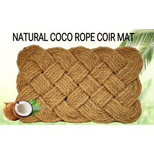 Coconut <b>Door</b> <b>Mat</b> Best Selling Coconut Fibers Doormat for Outdoor & <b>Indoor</b> Rug Made of Seagrass in Vietnam Wholesale - Product Image 2