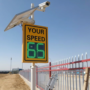 Panneau <span class=keywords><strong>de</strong></span> <span class=keywords><strong>signalisation</strong></span> routière intelligent à LED solaire avec radar <span class=keywords><strong>de</strong></span> détection <span class=keywords><strong>de</strong></span> vitesse et caméra <span class=keywords><strong>de</strong></span> surveillance pour <span class=keywords><strong>la</strong></span> sécurité routière - Product Image 2