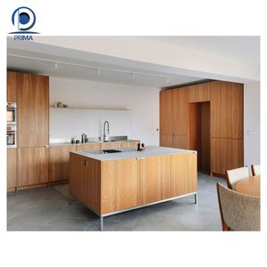 Armoire de cuisine sur mesure Armoire de cuisine modulaire avec portes Accessoires d'armoires de cuisine Jolie pour villa résidentielle - Product Image 5