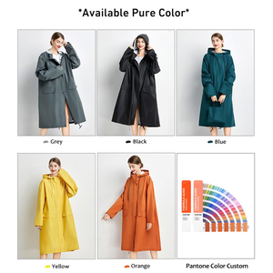 Nouvelle Imperméable Longue Classique Jaune pour Femme Adulte, Imprimé Logo 2026, en Polyester Durable et Réutilisable, Idéale pour les Voyages et la Randonnée en Extérieur - Product Image 4