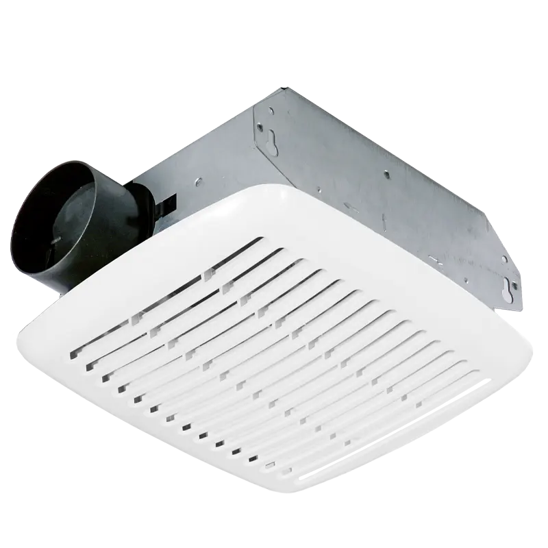 Ventilador de ventilación de diseño compacto, ventiladores de escape de ventilación tipo CA de 50 CFM para ventilación del hogar