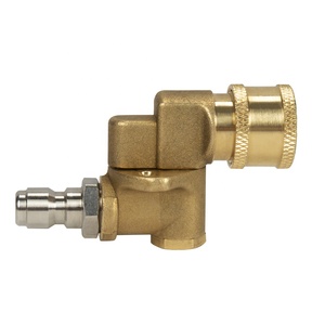 Bộ Chuyển Đổi Xoay Vòng Rửa Áp Lực Cao Bộ Nối Xoay Vòng Kết Nối Nhanh 1/4 "5 Vị Trí Góc Điều Chỉnh 180 Độ - Product Image 5