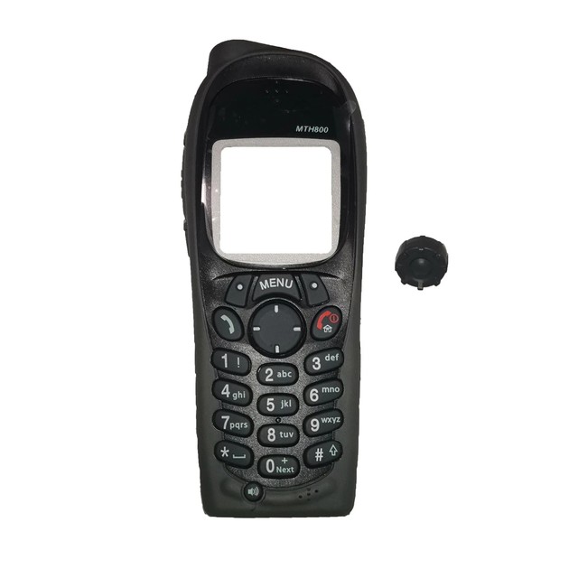 Black Replacement Outer Housing Case Kit for MTH800 for Walkie-Talkie
