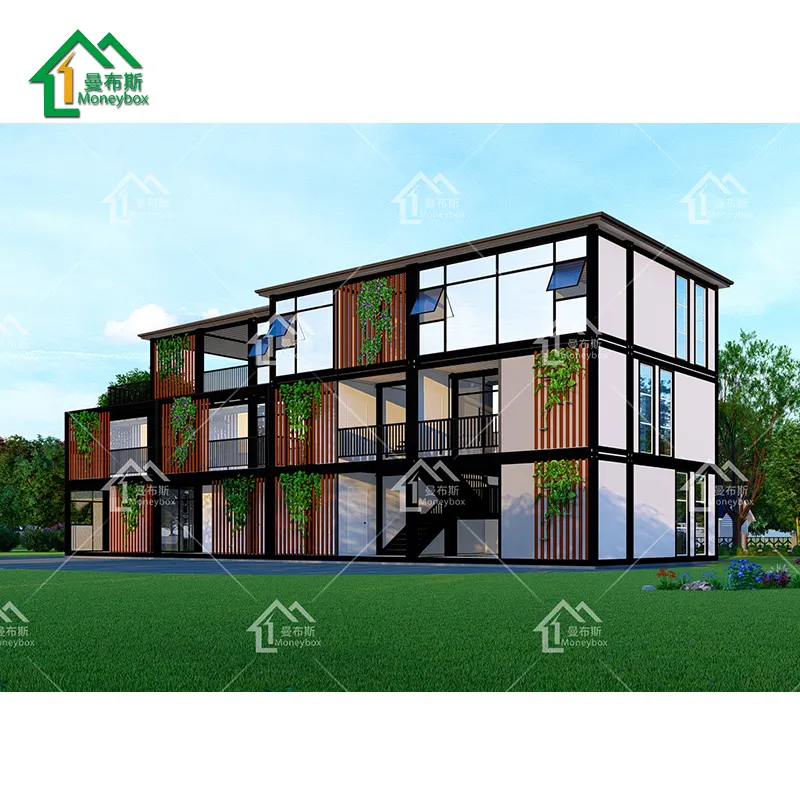 2018 Bán Buôn 3 Tầng Thiết Kế Sang Trọng Prefab Nhà Hiện Đại Nhà Kế Hoạch