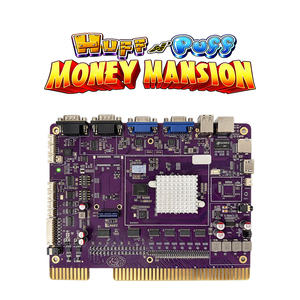 แผงวงจรเกม QIQU รุ่นยอดนิยม Huff N' Puff Money Mansion HET แบบตั้งโต๊ะ สีม่วง - Product Image 3