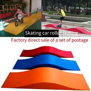 สเก็ตบอร์ดคุณภาพสูงพร้อมอุปกรณ์แข่งขันแบบมีสิ่งกีดขวาง โรงงานผลิตโดยตรง โรลเลอร์สเก็ต ทางลาด และจักรยานกระโดดสำหรับใช้ในสเก็ตบอร์ดพาร์ค - Product Image 5