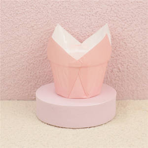 Vente <span class=keywords><strong>en</strong></span> gros de gobelets <span class=keywords><strong>en</strong></span> <span class=keywords><strong>papier</strong></span> pour muffins journaux et gâteaux <span class=keywords><strong>en</strong></span> dégradé rose tulipe Porte-<span class=keywords><strong>papier</strong></span> à muffins <span class=keywords><strong>en</strong></span> dentelle résistant à la chaleur et à l'huile - Product Image 5