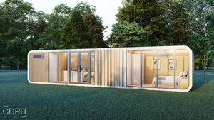 Maison Préfabriquée Capsule Hôtel Chambre à Coucher Pod Cabine avec Chambre - Product Image 4