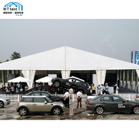 10x25 10x30m tente de fête transparente tentes d'église commerciales bâche d'exposition tente de chapiteau de mariage pour 500 personnes événement de fête