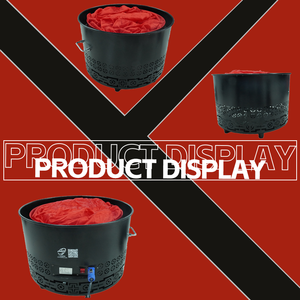 Lámpara Circular Impermeable de Alta Calidad de 50CM, Resistente a la Lluvia, para Decoración de Jardín, Bodas, Restaurantes y Ambientes Exteriores - Product Image 3