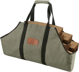 BSCI Canvas Log <b>Carrier</b> Tote Organizer, Heavy Duty, Large, Durable, Waterproof <b>Storage</b> <b>Bag</b>, Straight From the Factory - Product Image 2