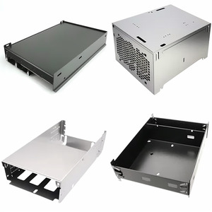 Fabrication sur mesure de tôles métalliques, châssis de serveur perforé en nid d'abeille avec revêtement en poudre, coque réseau, fabricant OEM ODM - Product Image 1