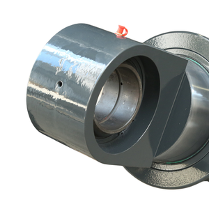 Cilindro de elevación de acero cromado de alta dureza, carrera de 2550 mm, longitud de 2880 mm, personalizado para grúas sobre orugas, hidráulico, 1 año de garantía - Product Image 1