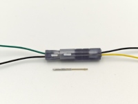 Connecteurs de câbles automobiles mâles/femelles en cuivre ABS imprimés en 3D, indice de protection IP53, 1,5 A, faisceau de câbles, capteur de bande LED pour vélo électrique, prise d'alimentation, fil