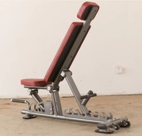 Banc de musculation multi-positions réglable ASM-E1022 pour entraînement de force et fitness commercial
