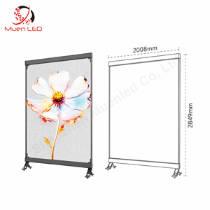 P3.91 แผงโฆษณา LED ในร่ม ขนาด 2008x2849 มม. จอแสดงผลโฮโลแกรมสำหรับการโฆษณา - Product Image 1