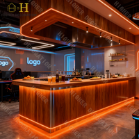 Furnitur Game Club Premium Set furnitur Bar lengkap dan kafe Internet e-sport Modern termasuk sofa besar