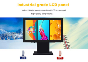 צג lcd מגע עמיד למים מותאם אישית עבור מסך תפריט המסעדה בחוץ דרך מערכת הזמנת מזון מהיר - Product Image 4