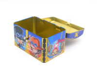 Tirelire en métal verrouillable personnalisée avec clé, coffre de rangement en fer blanc pour enfants, cadeau, décoration de bureau