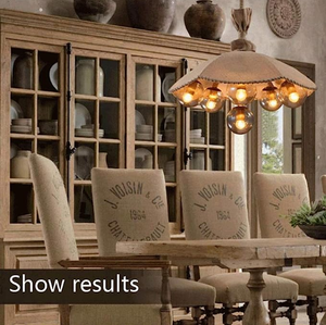 Rétro industriel lin <span class=keywords><strong>suspendu</strong></span> lumière à la main chanvre <span class=keywords><strong>corde</strong></span> verre <span class=keywords><strong>lampe</strong></span> <span class=keywords><strong>lampe</strong></span> <span class=keywords><strong>de</strong></span> <span class=keywords><strong>chevet</strong></span> personnalité créative lustre en fer forgé - Product Image 4